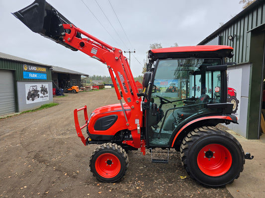New Kioti CK4030CH Compact Tractor with Cab and Loader (On Sale)