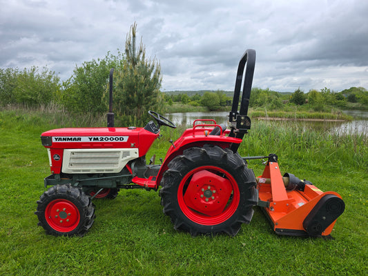 Used Yanmar YM 2000 Used Compact Tractor