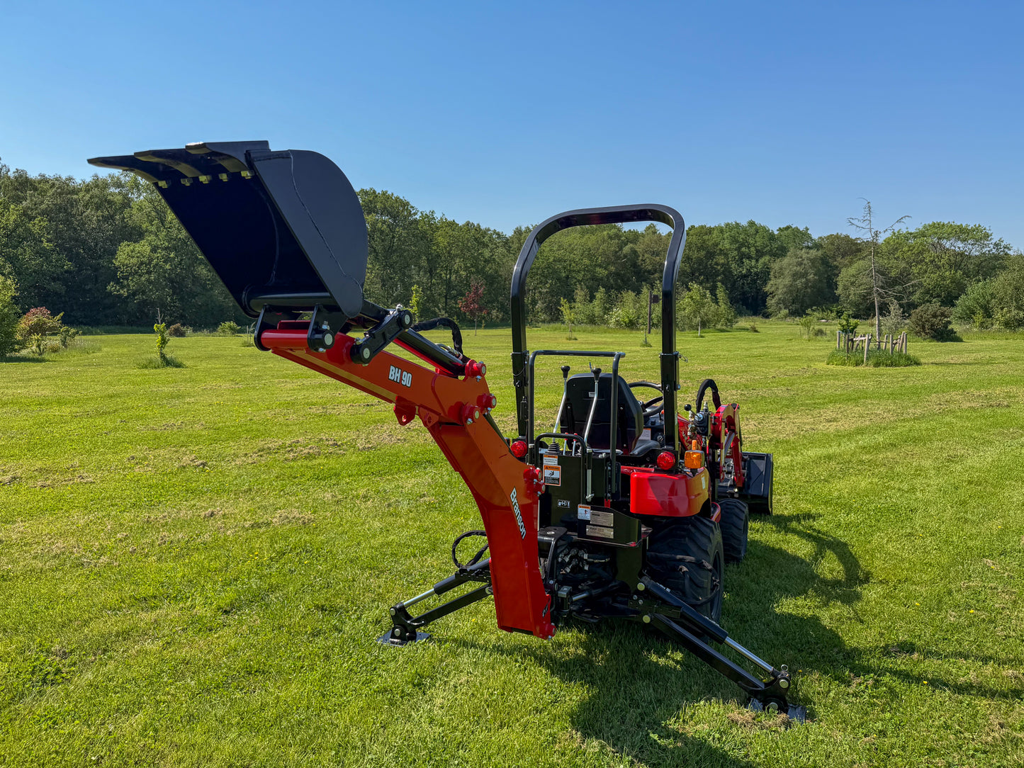 New Branson 1905H with Front Loader and Branson Backhoe