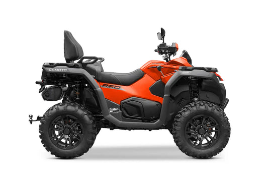 CFMOTO CFORCE 850 Touring in Lava Orange, side view
