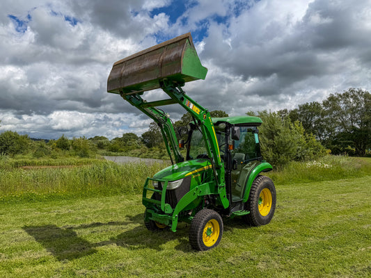 Used John Deere 3045R Compact Tractor with Cab and Loader