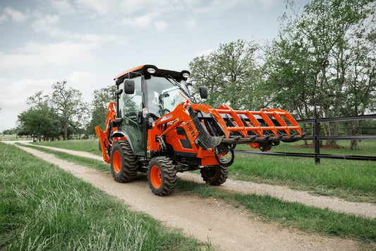 KIOTI Tractor with a Cab