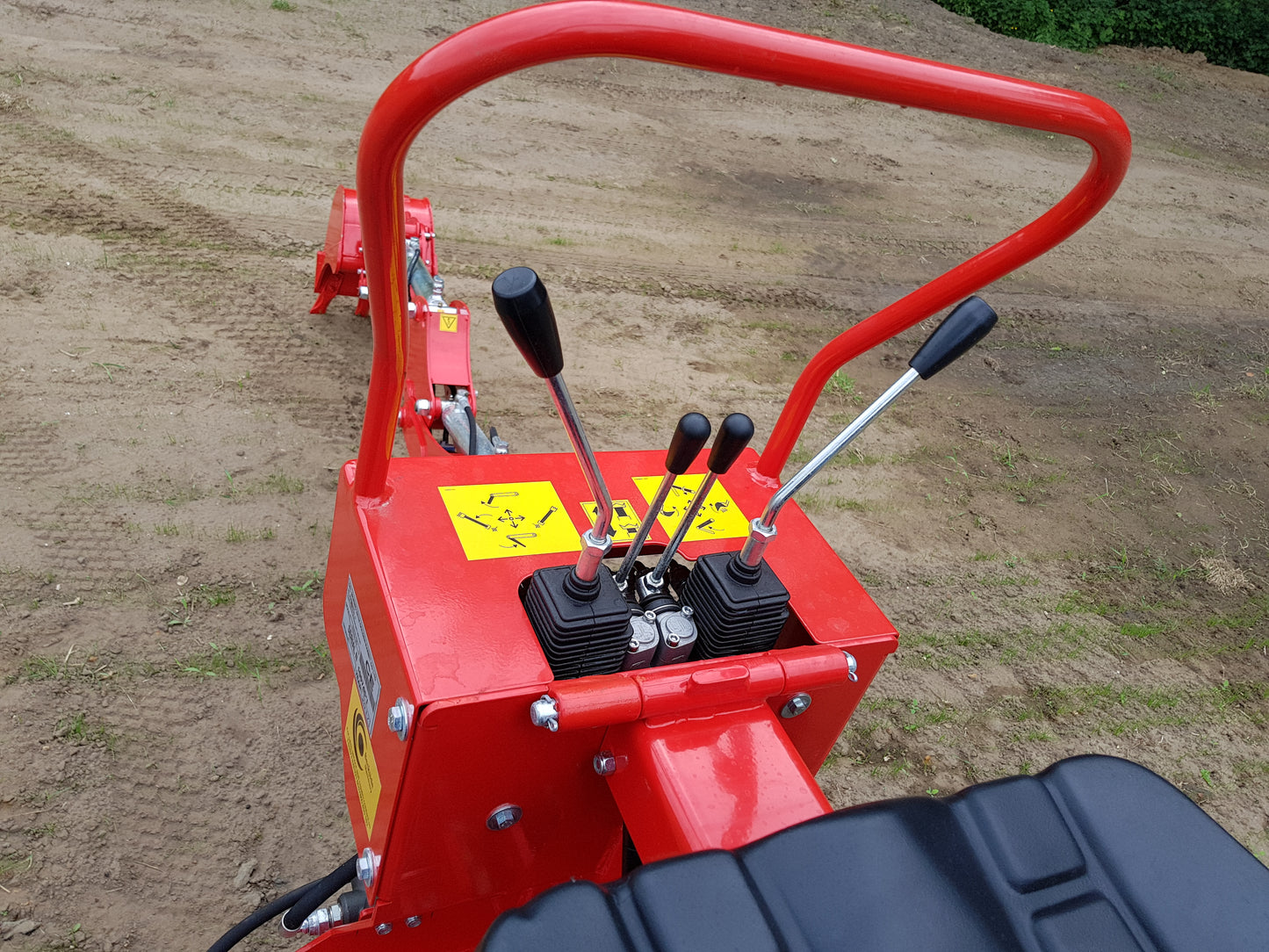 FarmMaster LandLugger tractor backhoe