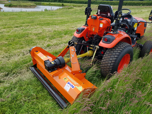 FarmMaster flail mower in a field