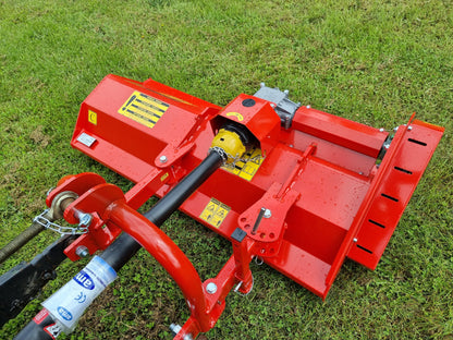 FarmMaster Pro Side-Shift flail mower on a grassy field