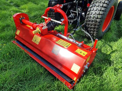 FarmMaster Pro flail mower on a grassy field