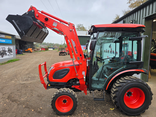 New Kioti CK4030CH Compact Tractor with Cab and Loader (On Sale)