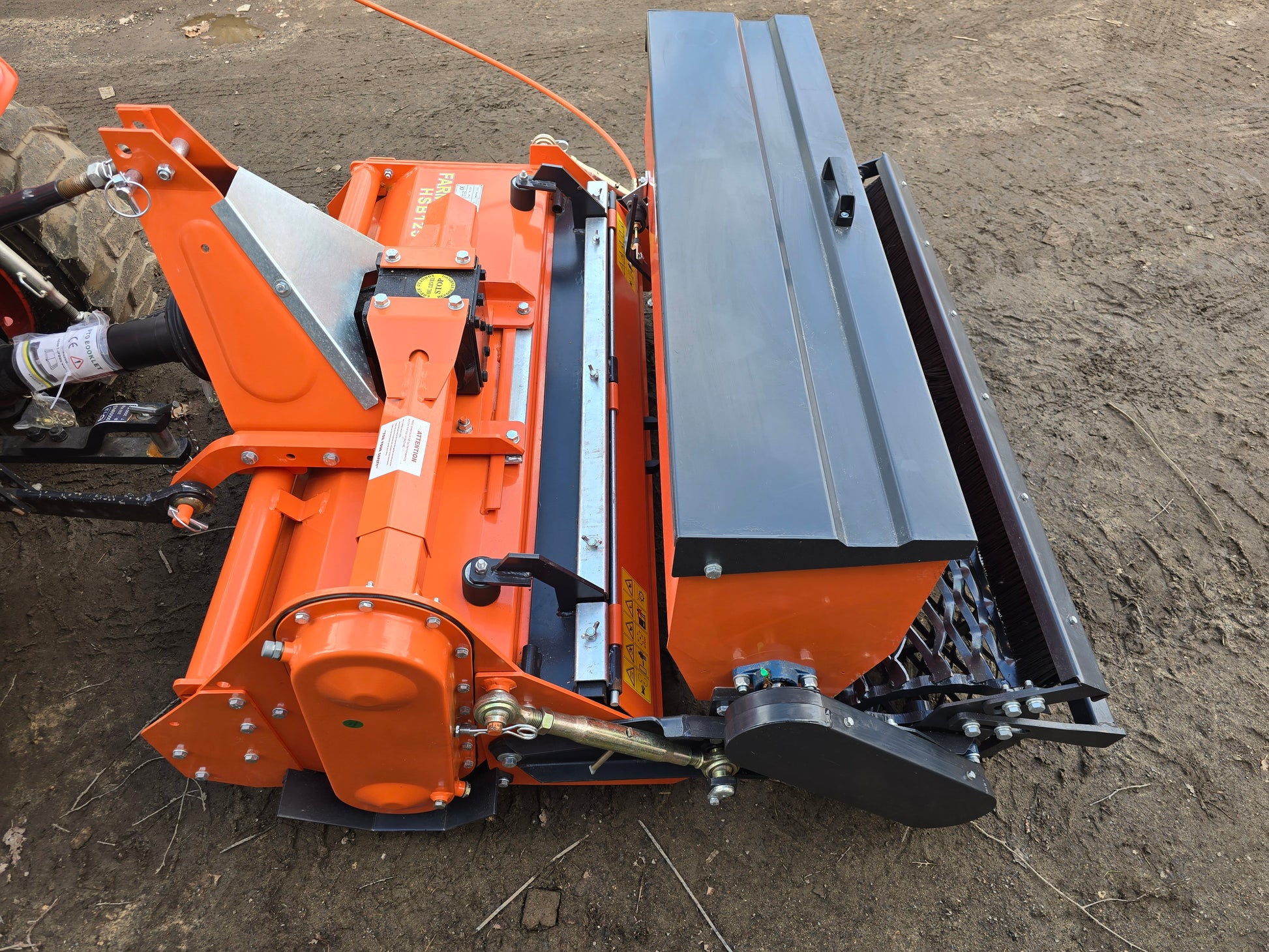 FarmMaster stone burier with seeder