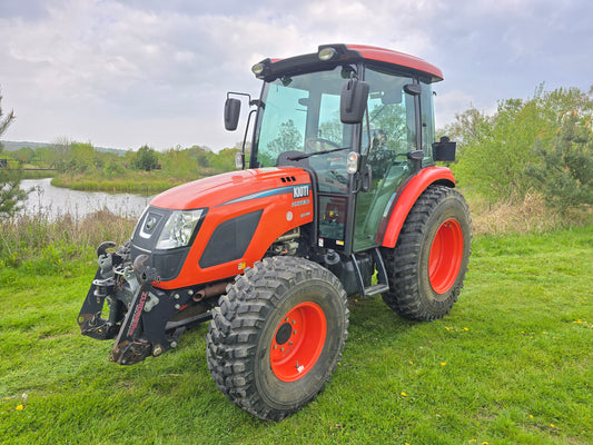 KIOTI 6630C  Tractor With heated & A/C Cab with Front Linkage 66HP