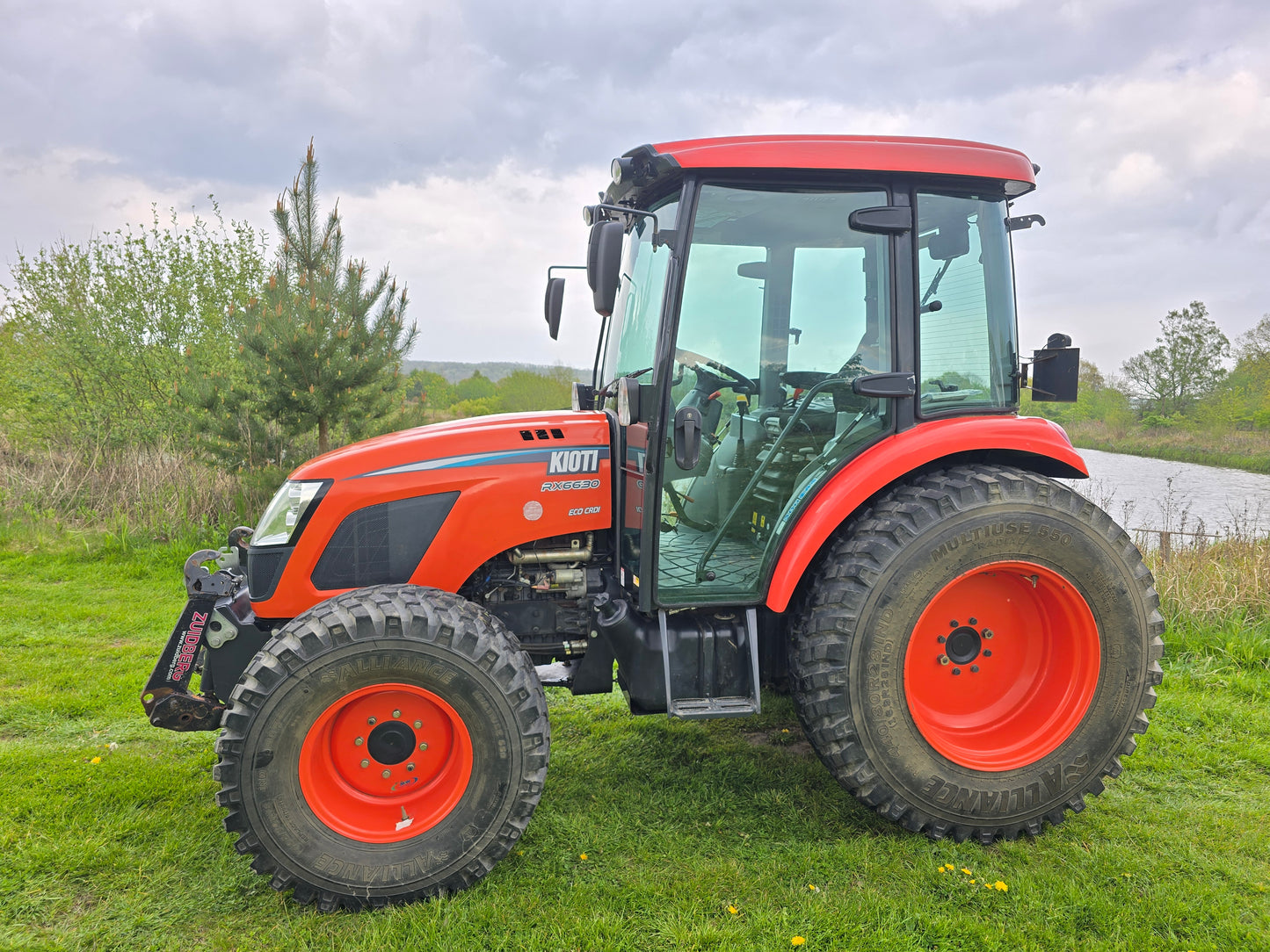 KIOTI 6630C Tractor Heated Cab and Front Linkage