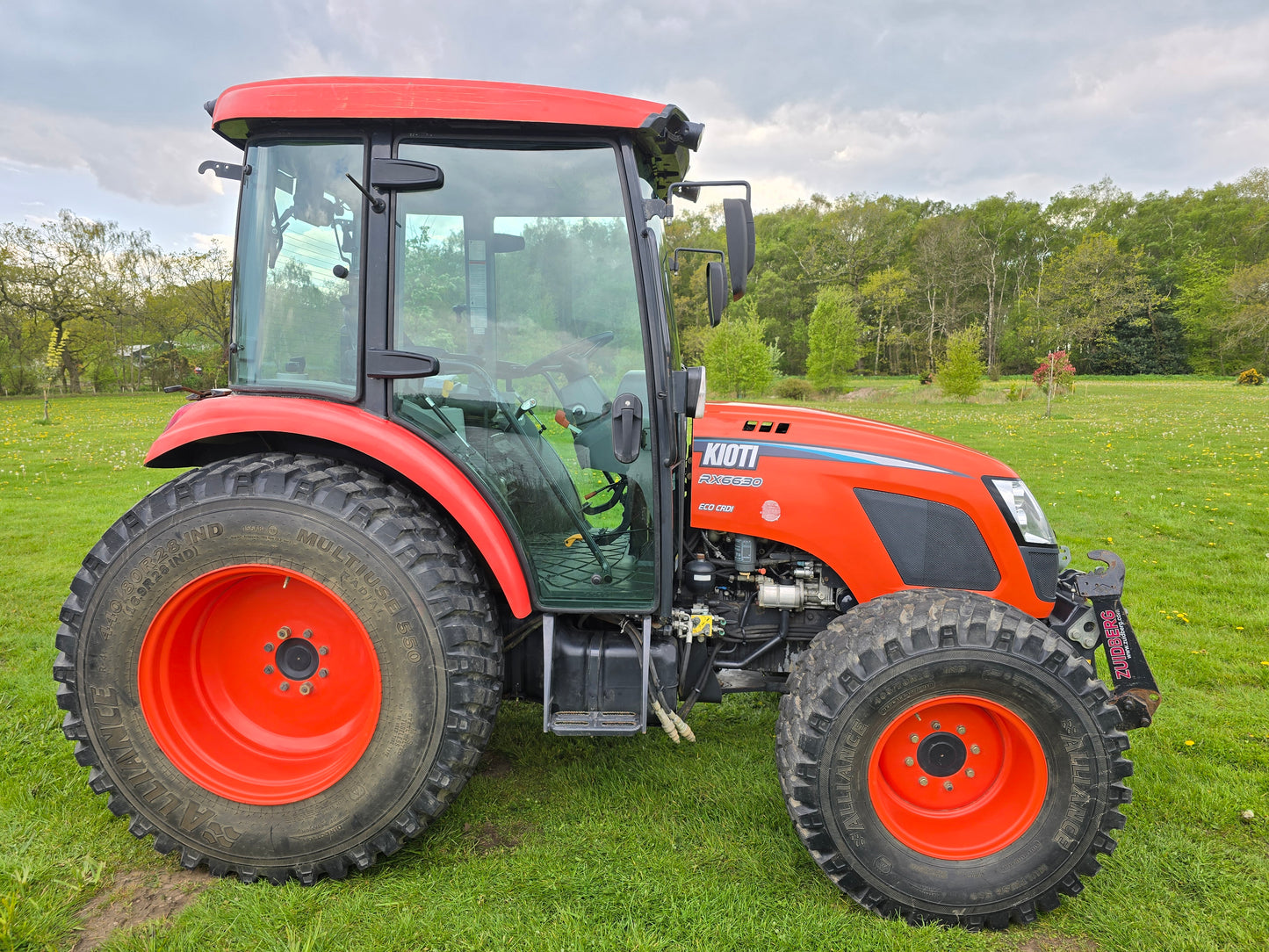 KIOTI 6630C Tractor Heated Cab and Front Linkage