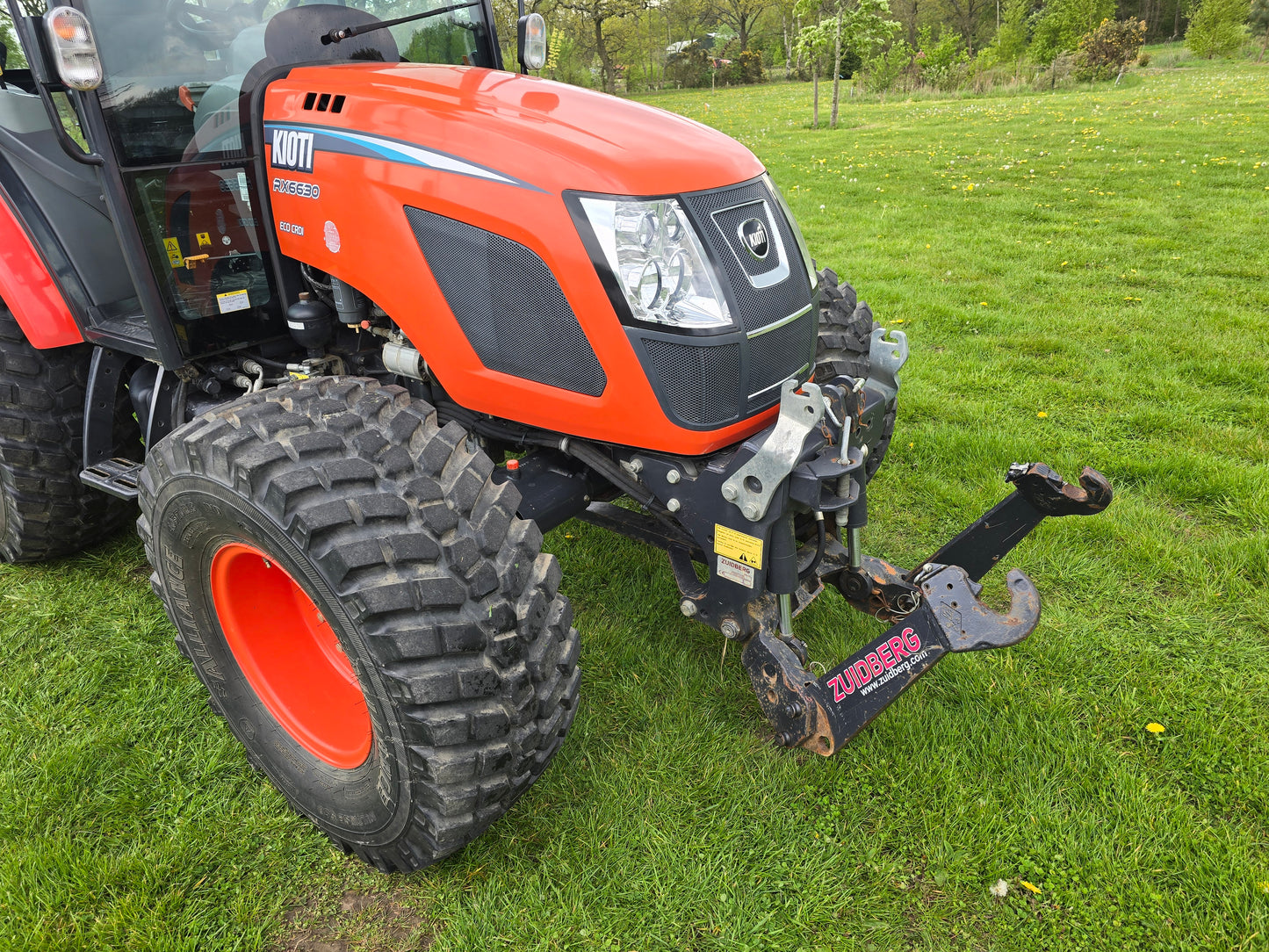 KIOTI 6630C Tractor Heated Cab and Front Linkage