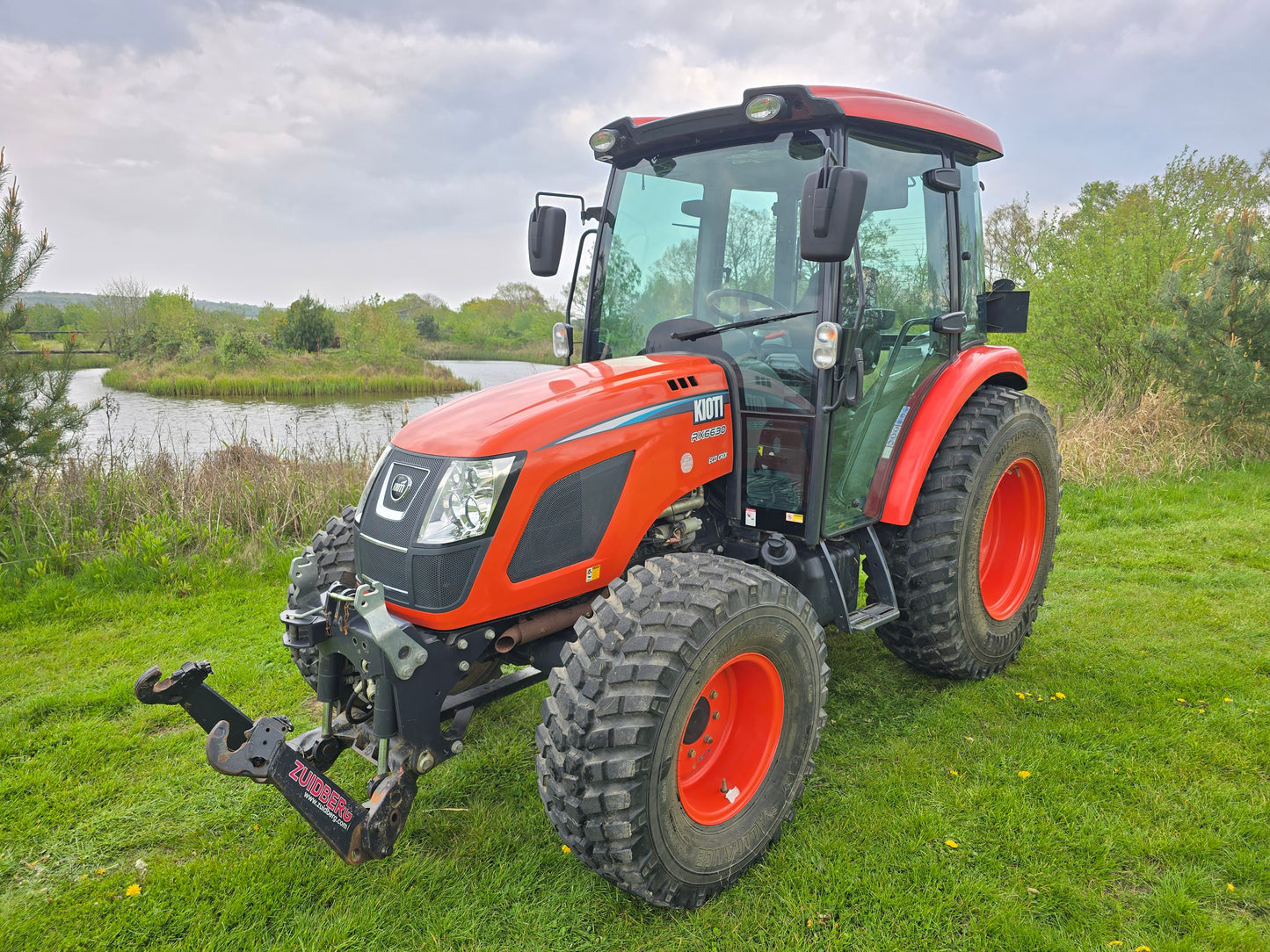 KIOTI 6630C Tractor Heated Cab and Front Linkage