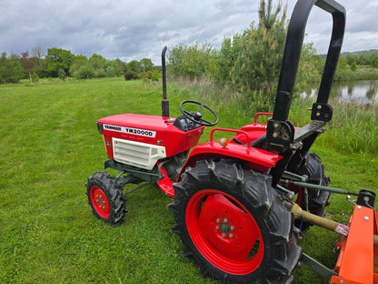 Used Yanmar YM 2000 Used Compact Tractor