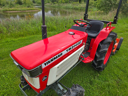 Used Yanmar YM 2000 Used Compact Tractor