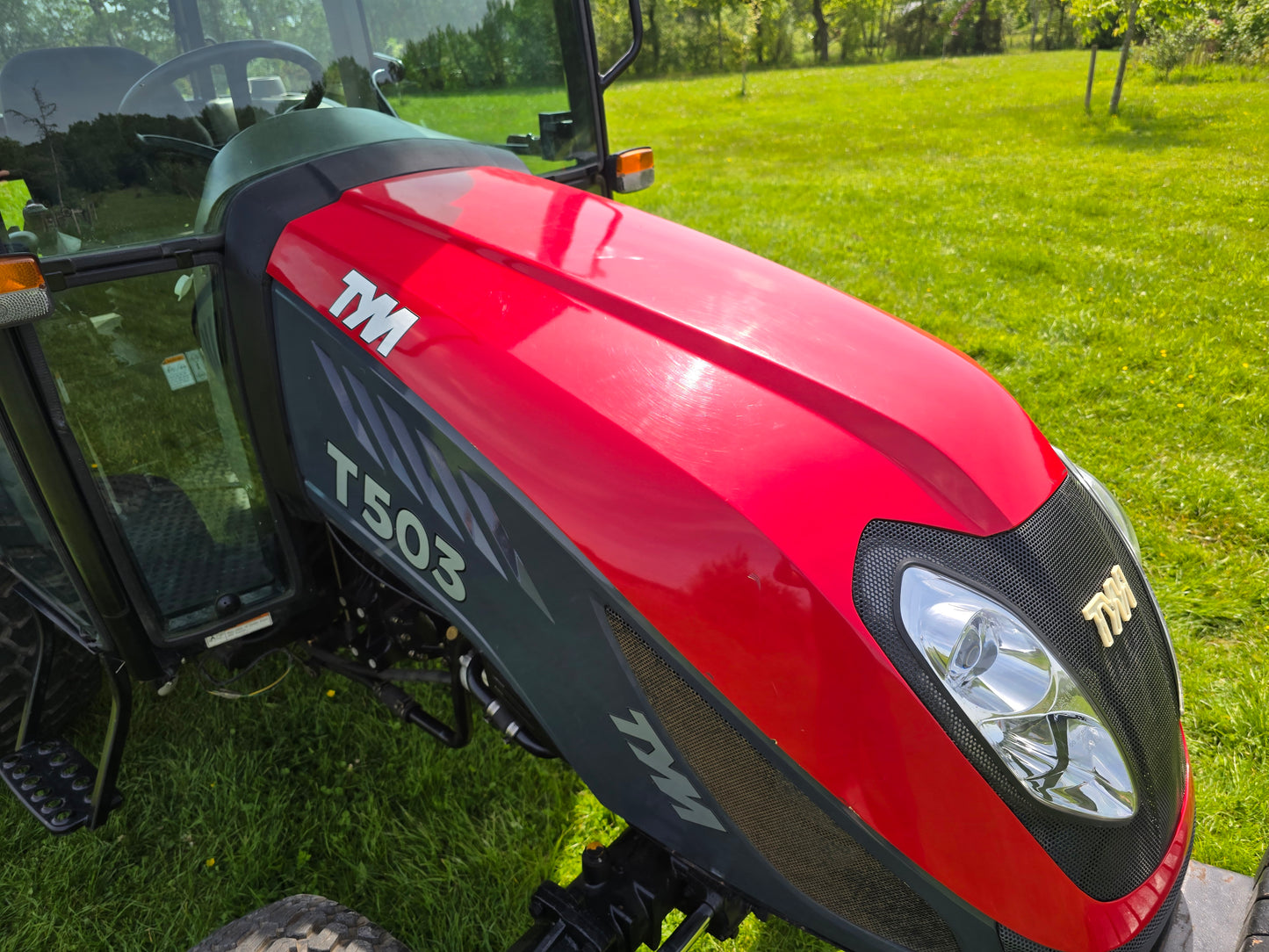 Used TYM 503 Compact Tractor with Cab