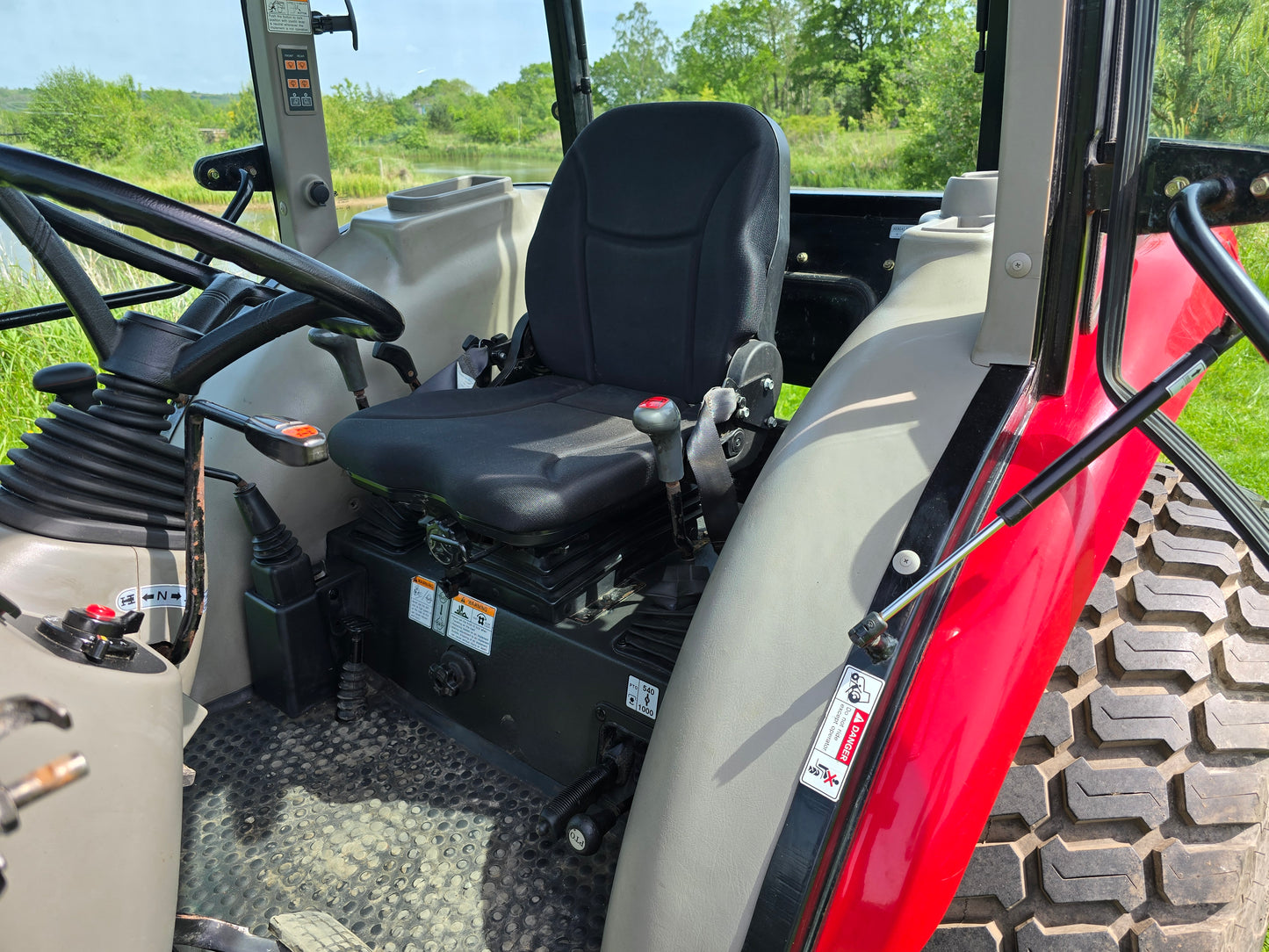 Used TYM 503 Compact Tractor with Cab
