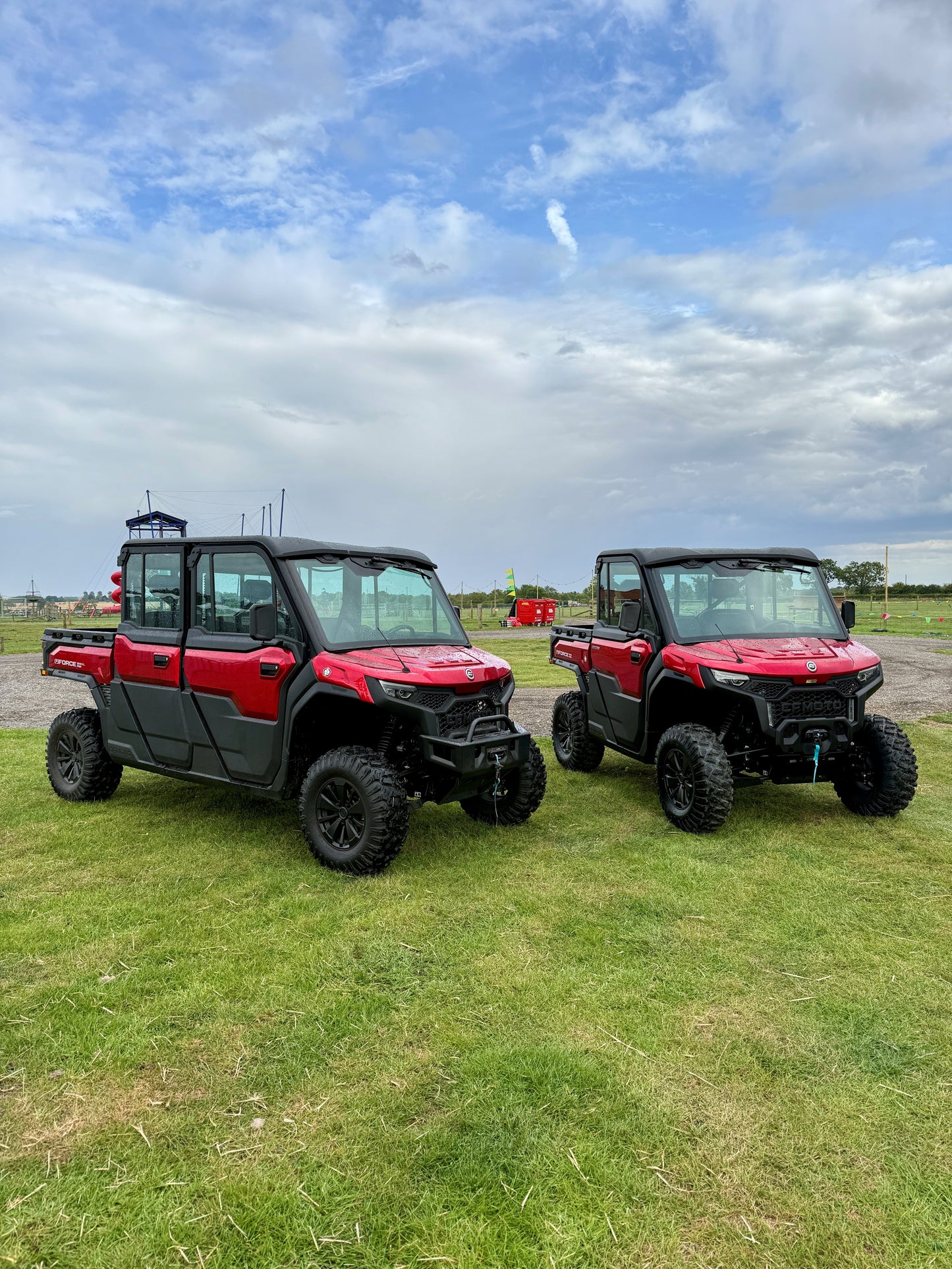 CFMOTO U10 Pro and U10 Pro XL in Red