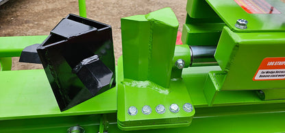 Close-up of a FarmMaster Goliath log splitter