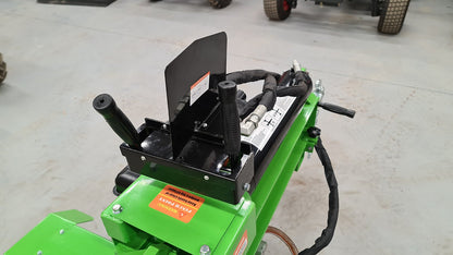 FarmMaster Goliath log splitter on a concrete floor