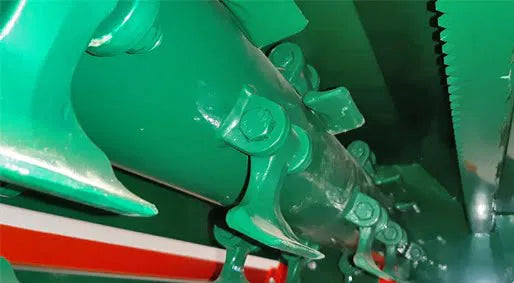 Close-up of a Wessex Flail Mower