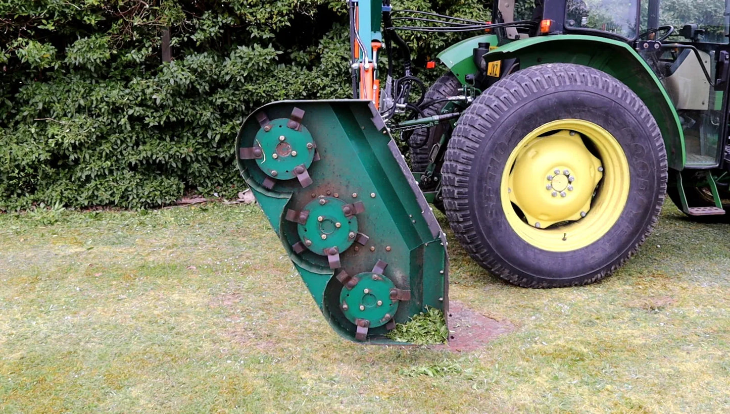 Close-up of Wessex hedge cutter