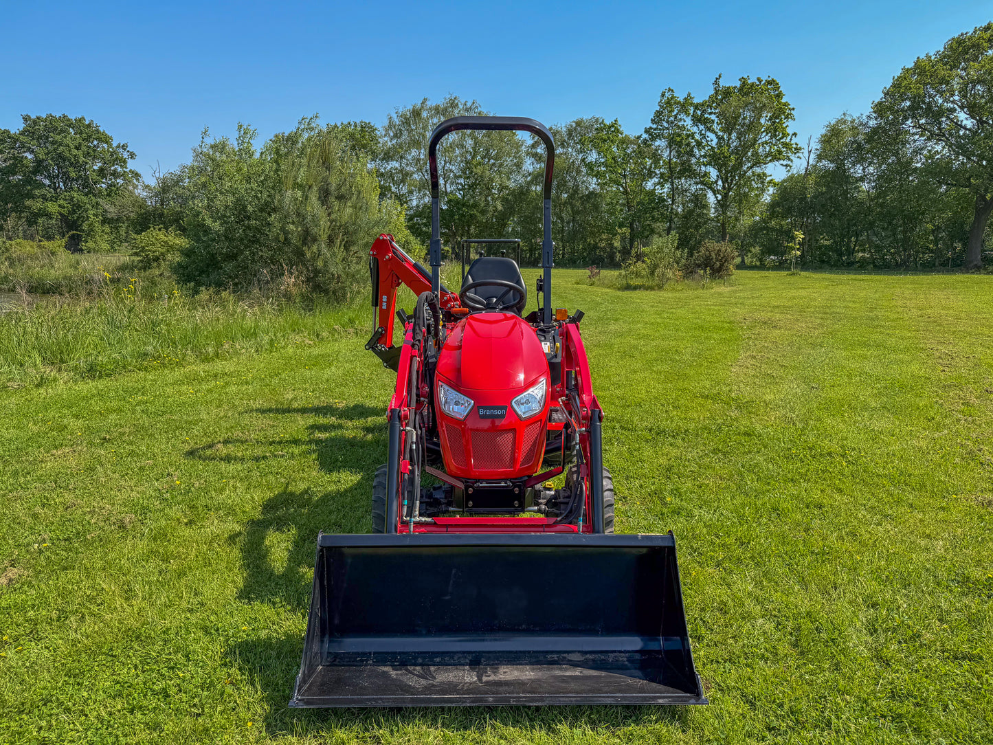 New Branson 1905H with Front Loader and Branson Backhoe