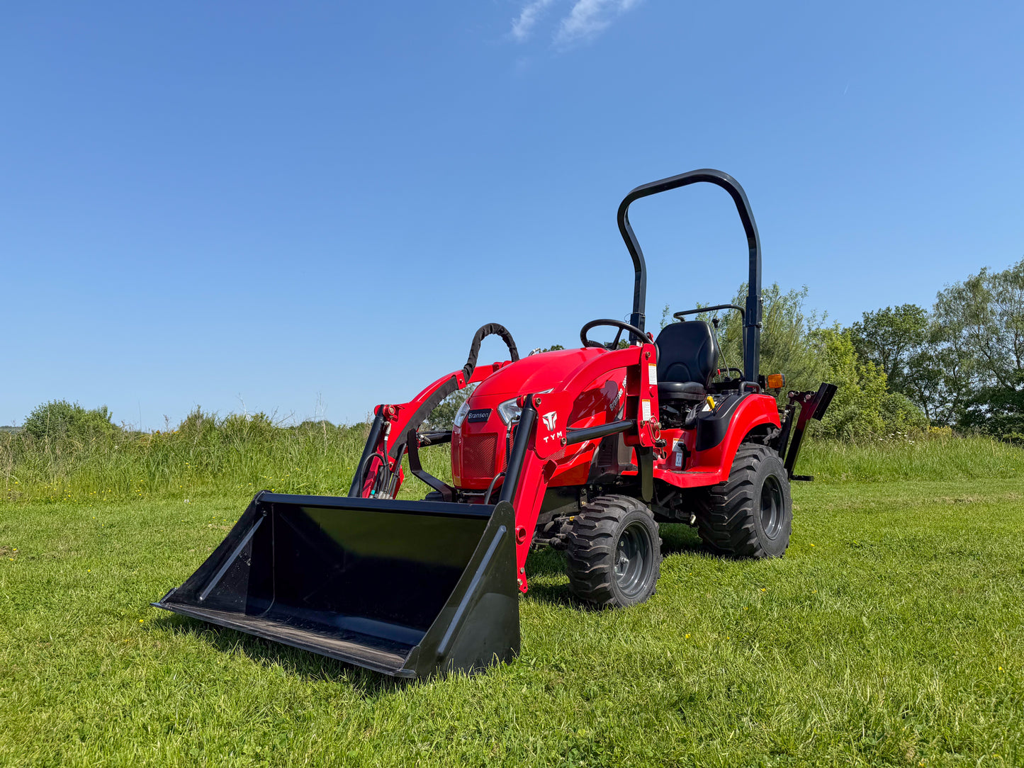 New Branson 1905H with Front Loader and Branson Backhoe