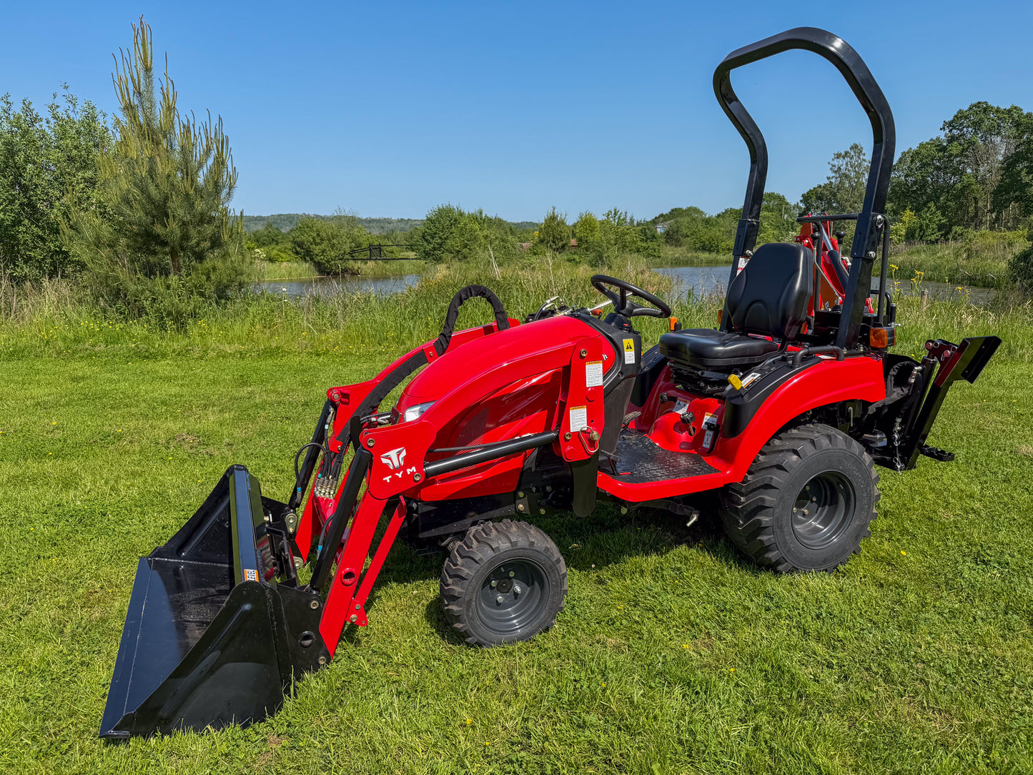 New Branson 1905H with Front Loader and Branson Backhoe