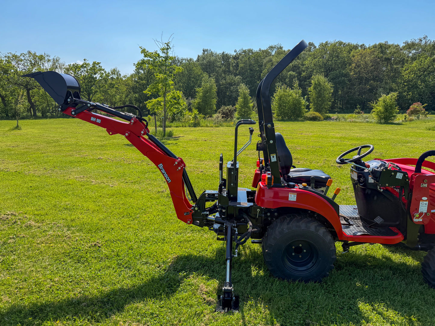 New Branson 1905H with Front Loader and Branson Backhoe