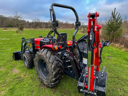 Used Branson F47hn Compact Tractor with Loader and Backhoe