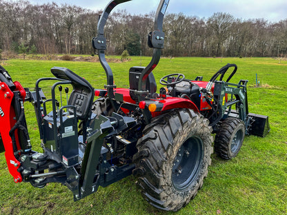 Used Branson F47hn Compact Tractor with Loader and Backhoe