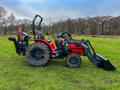 Used Branson F47hn Compact Tractor with Loader and Backhoe