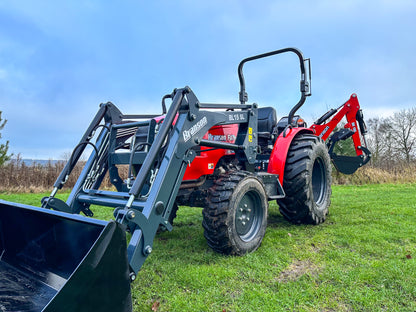 Used Branson F47hn Compact Tractor with Loader and Backhoe