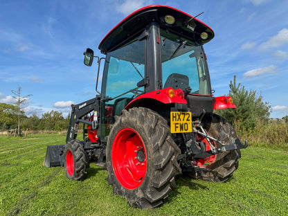 Used Branson F50Chn Compact Tractor with Cab and Loader