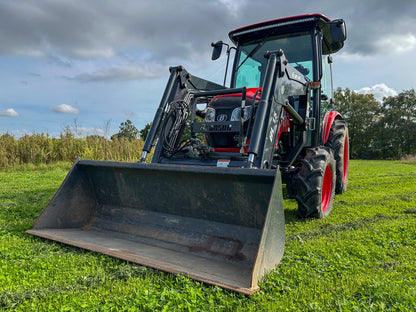Used Branson F50Chn Compact Tractor with Cab and Loader