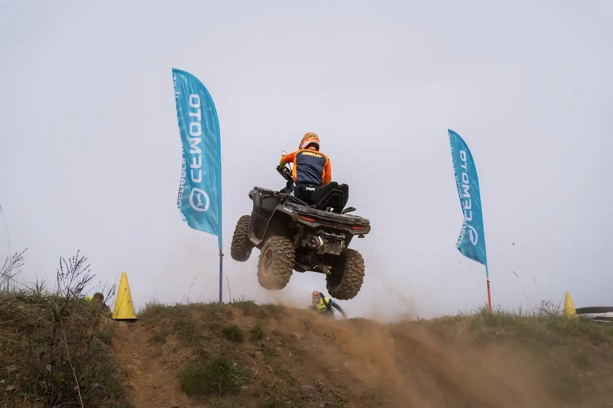 CFMOTO ATV jumping ramp