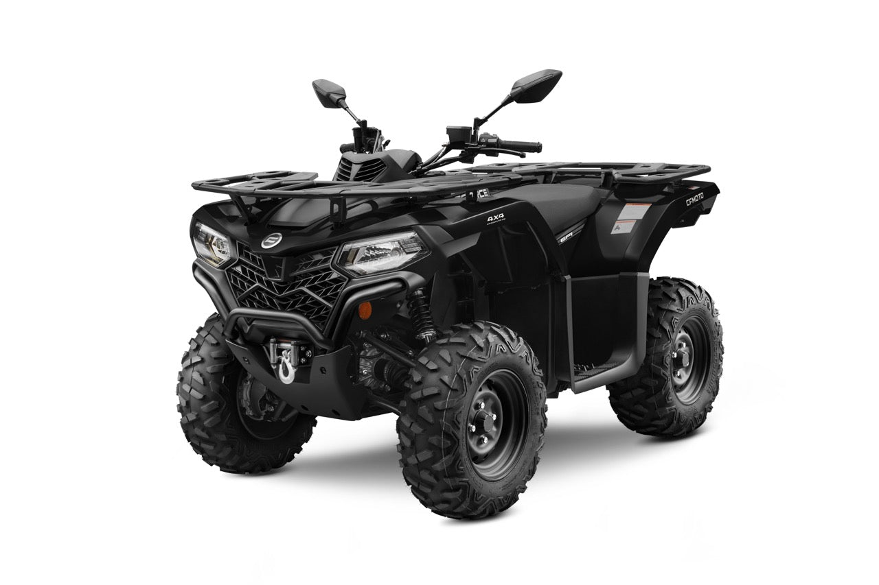 CFMOTO 450 ATV in Jet Black