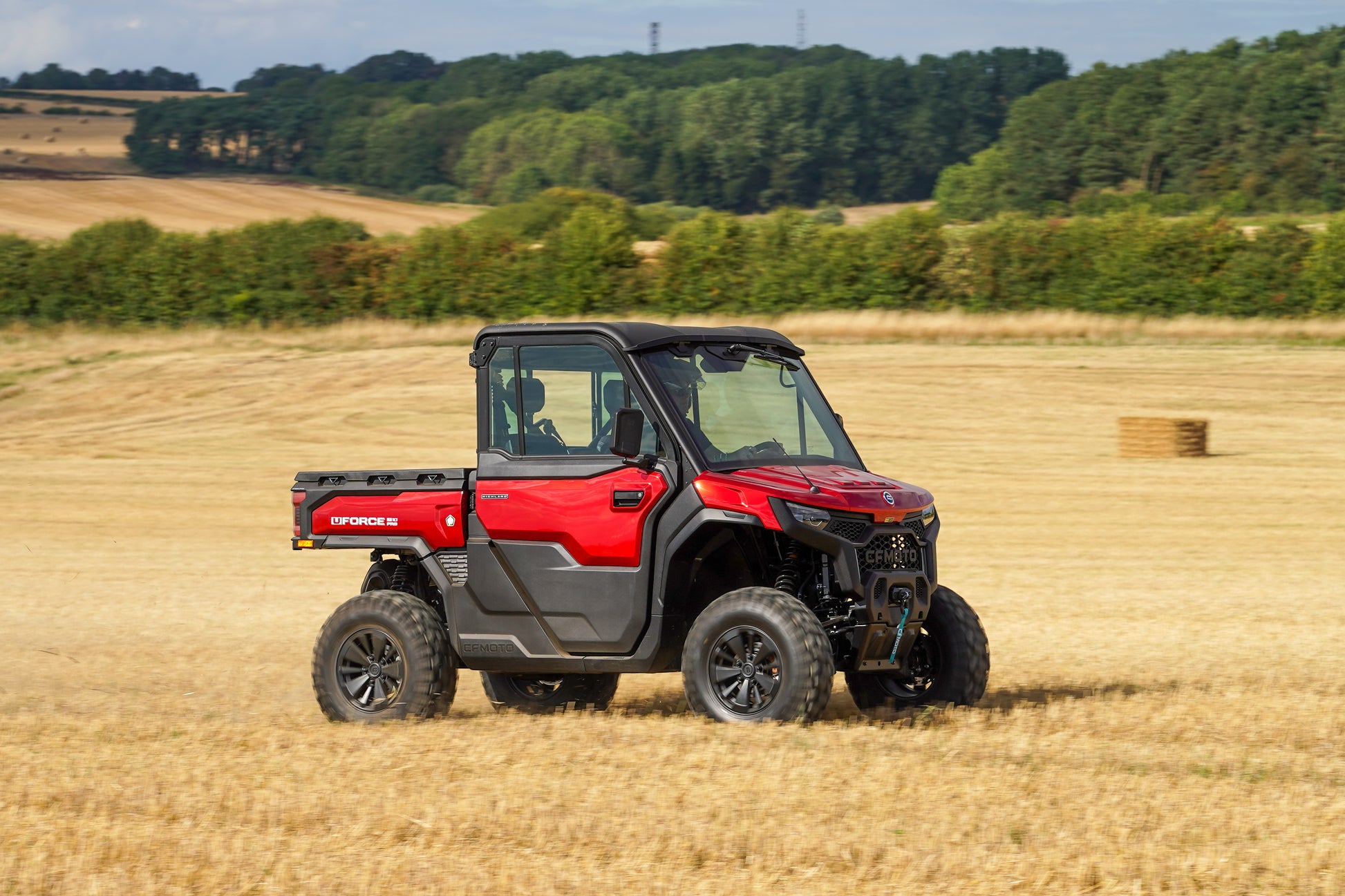 CFMOTO U10 Pro UTV in a field