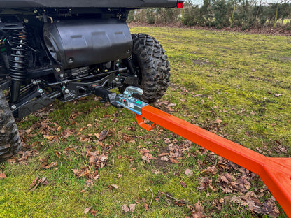 FarmMaster ATV land roller attached to a CFMOTO UTV