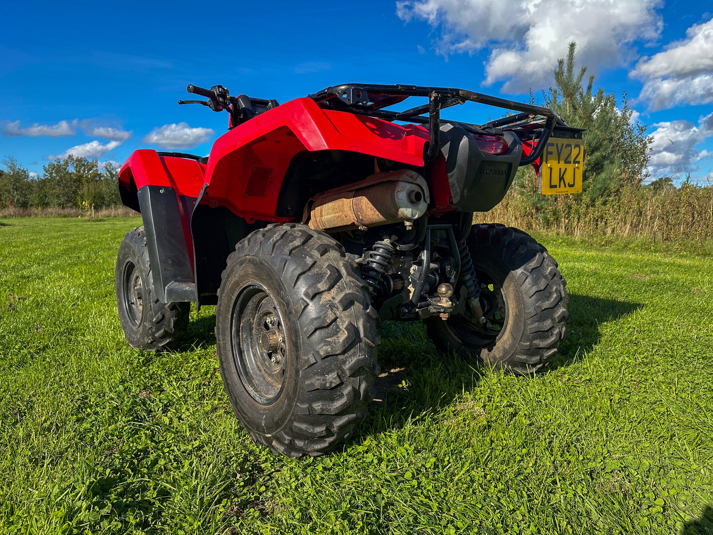Used Honda TRX520 ATV