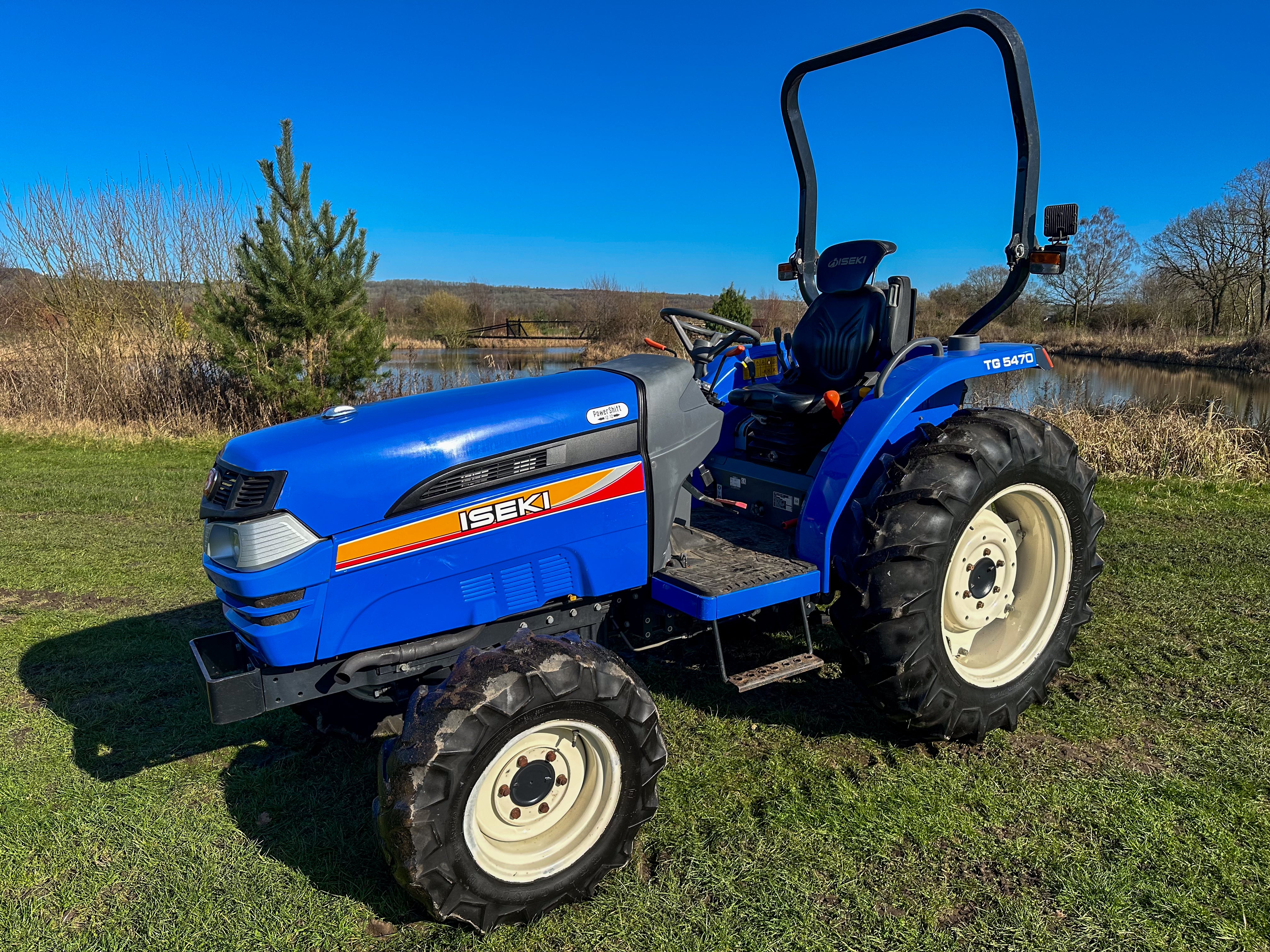 Used Iseki TG5470 Compact Tractor – Beckside Machinery