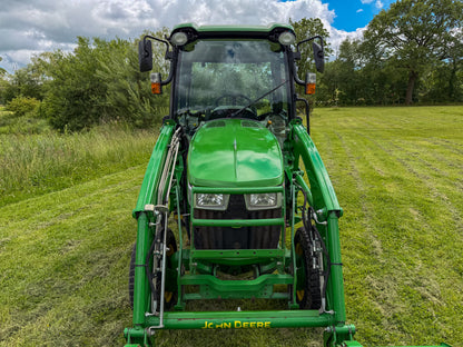 Used John Deere 3045R Compact Tractor with Cab and Loader