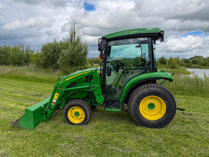 Used John Deere 3045R Compact Tractor with Cab and Loader