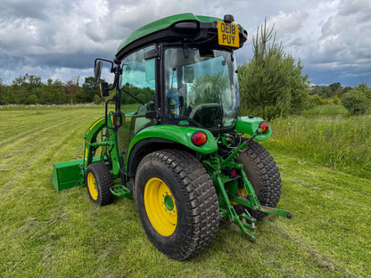 Used John Deere 3045R Compact Tractor with Cab and Loader