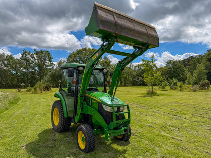 Used John Deere 3045R Compact Tractor with Cab and Loader