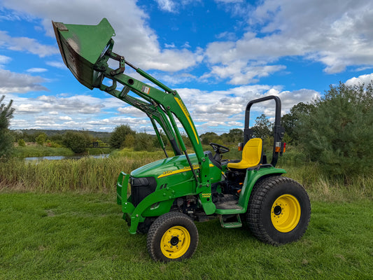 Used John Deere 3720 Compact Tractor with Front Loader