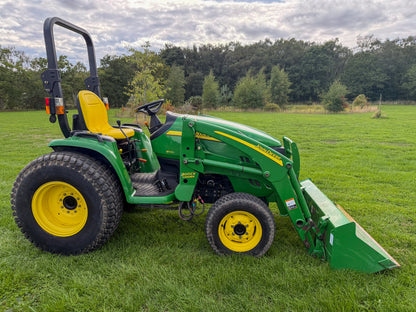 Used John Deere 3720 Compact Tractor with Front Loader