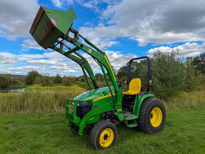 Used John Deere 3720 Compact Tractor with Front Loader