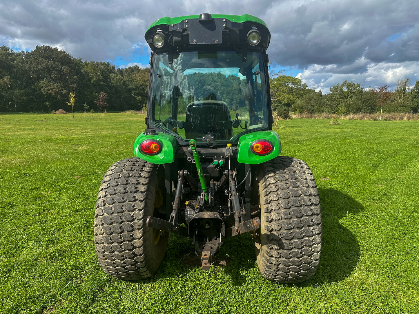 Used John Deere 4520 Compact Tractor with Cab